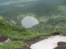  Radusznoe Lake seen from the Sliding Rock