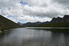 Большое озеро в верховьях Билюты