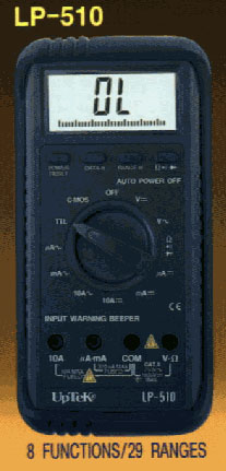 Metrix MTX203 Handheld Digital Multimeter, True RMS, 10A ac Max, 10A dc  Max, 750V ac Max - RS Calibrated